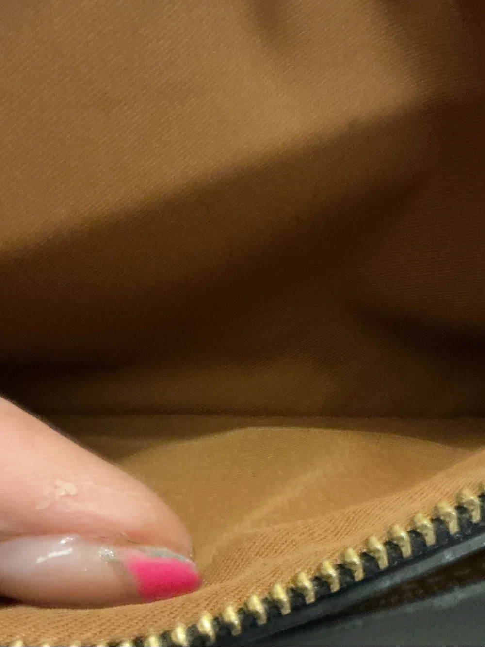Coach KLARE Black Leather & Tan Signature Crossbody Bag